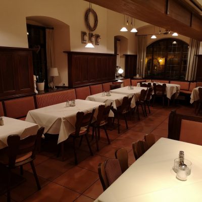 Gastraum Goldenes Lamm Rothenburg